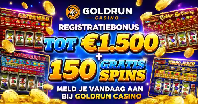 Goldrun Casino Account banner
